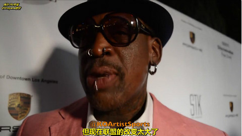 【虎扑JRs字幕】罗德曼比较乔丹科比杜兰|联盟对球员太苛刻|抱团能赢球就行